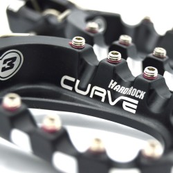Repose pieds S3 noir CURVE DEEP LOW pour HVA/KTM TEI 2017 à 2022