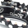 Repose pieds S3 noir CURVE DEEP LOW pour HVA/KTM TEI 2017 à 2022