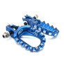 Repose-pied S3 Curve haut bleu pour Husqvarna