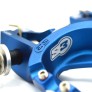 Repose-pied bleu Curve S3 haut Husqvarna