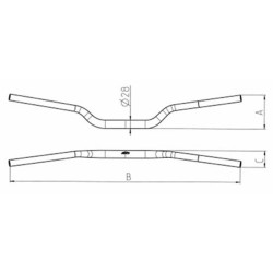 HANDLEBAR TWINWALL RENTHAL 999