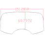 Films hydrophobes AF PROTECT pour OAKLEY AirBrake