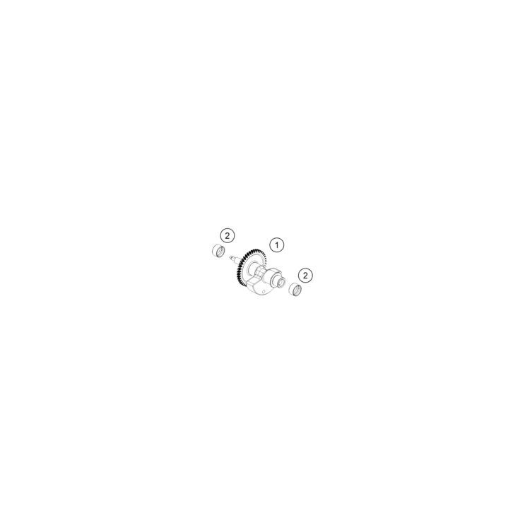 ARBRE D'EQUILIBRAGE HUSQVARNA 401 SVARTPILEN 2024