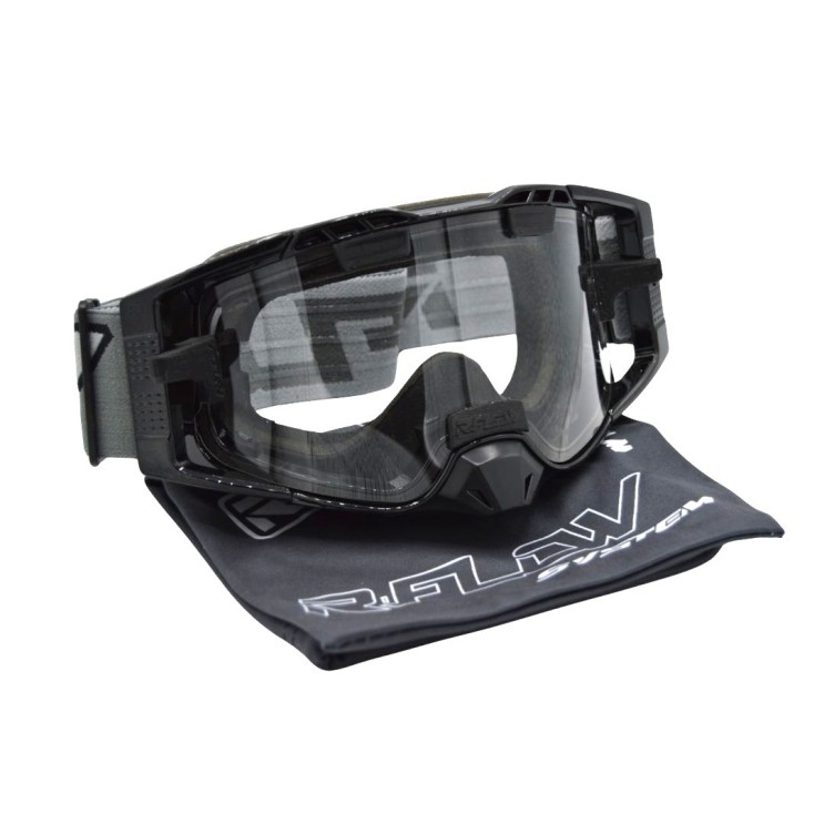 Masque R-Flow System GP Noir/Gris 