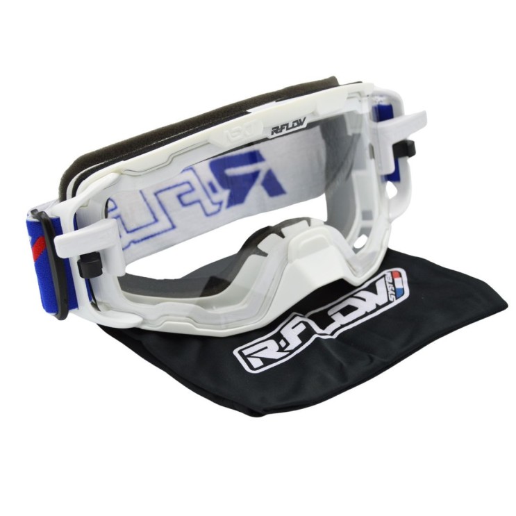 Masque R-FLOW NEXT Blanc/Bleu Masque R-FLOW NEXT Blanc/Bleu