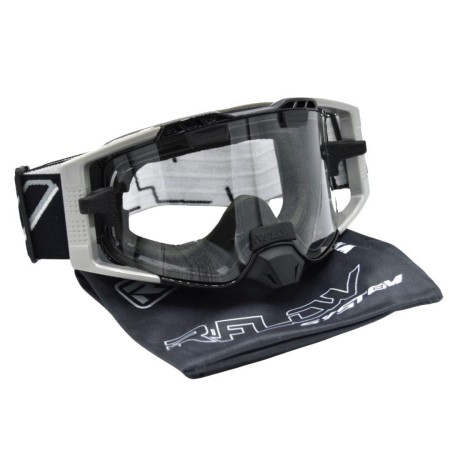 Masque R-Flow System GP Argent/Noir