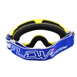 Masque R-Flow System NEXT Jaune Fluo/Bleu/Blanc 