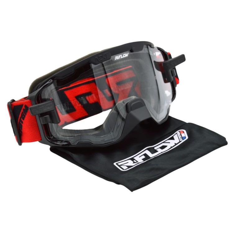 Masque R-Flow System NEXT Noir/Rouge 
