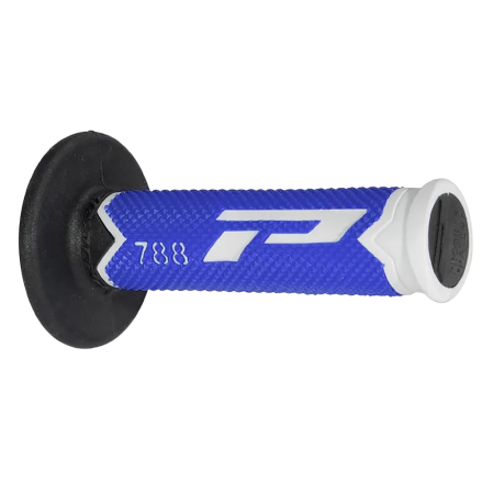 Poignées 788 Blanc/Bleu Fluo/Noir 22/25 