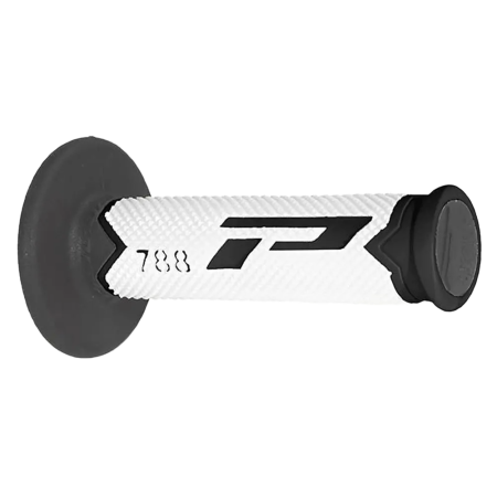 Poignées progrip 788 Noir/Blanc/Titanium 22/25 