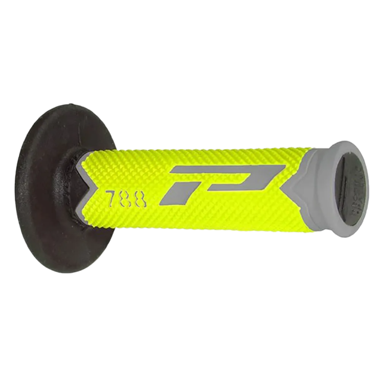 Poignées PROGRIP 788 Gris/Jaune Fluo/Noir 22/25 