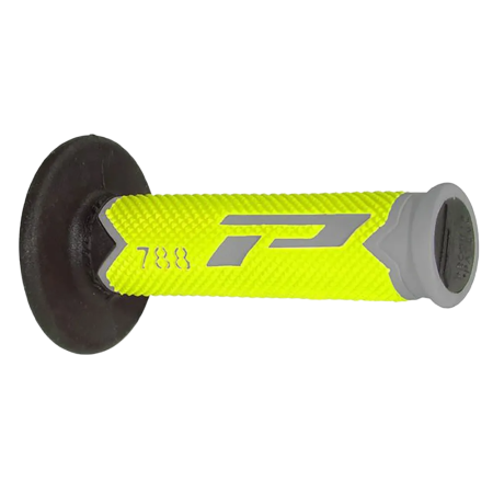 Poignées PROGRIP 788 Gris/Jaune Fluo/Noir 22/25 