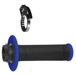 Poignées PROGRIP 708 Lock on + 7 CAMS Bleu/Noir 
