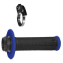 Poignées PROGRIP 708 Lock on + 7 CAMS Bleu/Noir 