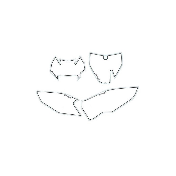 NUMBER PLATE BACKGROUNDS WHITE