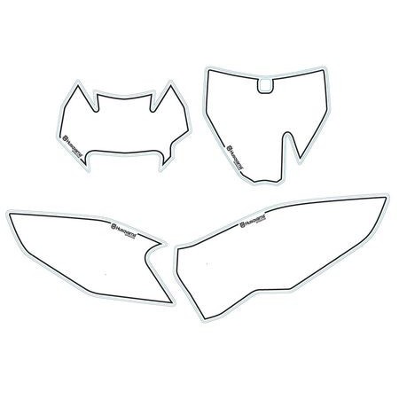 NUMBER PLATE BACKGROUNDS WHITE