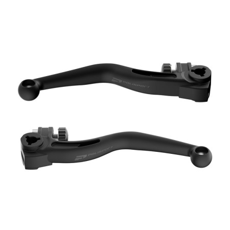 Leviers incassables POLISPORT BRAKTEC noir 