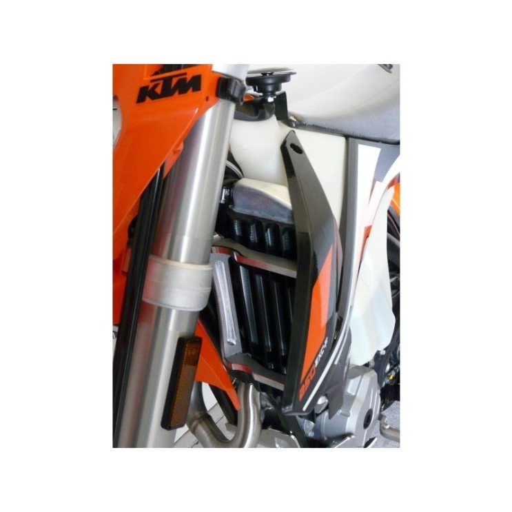 Protection de radiateurs MECASYSTEM pour Husqvarna TE/FE 2017 à 2019