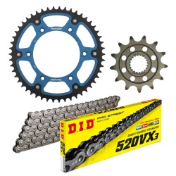 Kit chaîne bi-métal 13/52 DID HUSQVARNA tous modèles 2014 & plus.