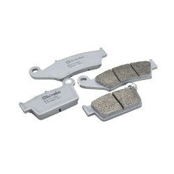 Pack plaquettes de freins avant et arrière Brembo Compétition pour Husqvarna TE/FE 2014 à 2023