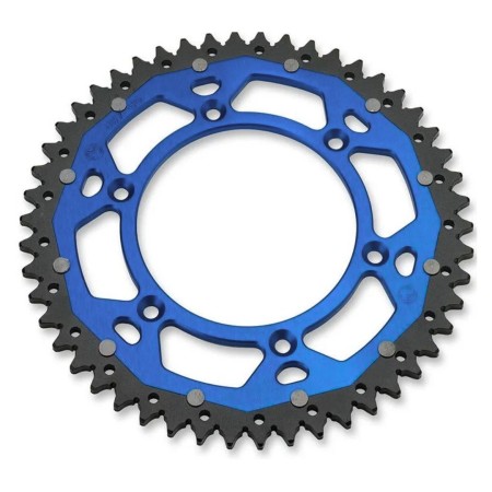 Couronne MOOSE bi-Matière Bleu 50 Dents pour Husqvarna 14/23 