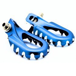 Repose-pied S3 Hard Rock bleu pour Husqvarna 