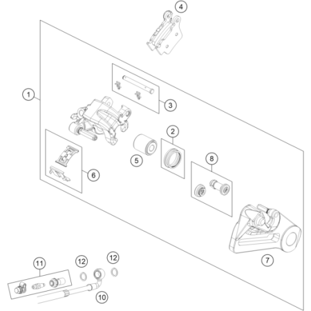  ETRIER DE FREIN ARRIERE...