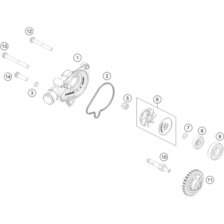 POMPE A EAU HUSQVARNA 125...