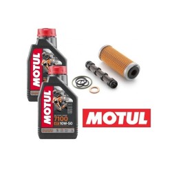 Pack vidange MOTUL 7100 10W50 pour 250/350 FE/FC 4 Temps 2014 à 2023