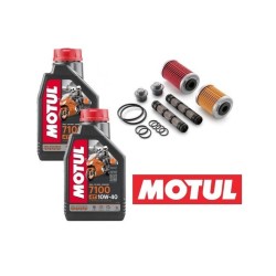 Pack vidange MOTUL 7100 10W40 pour Husqvarna 701