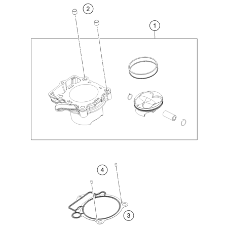 CYLINDRE HUSQVARNA 250 FE 2026