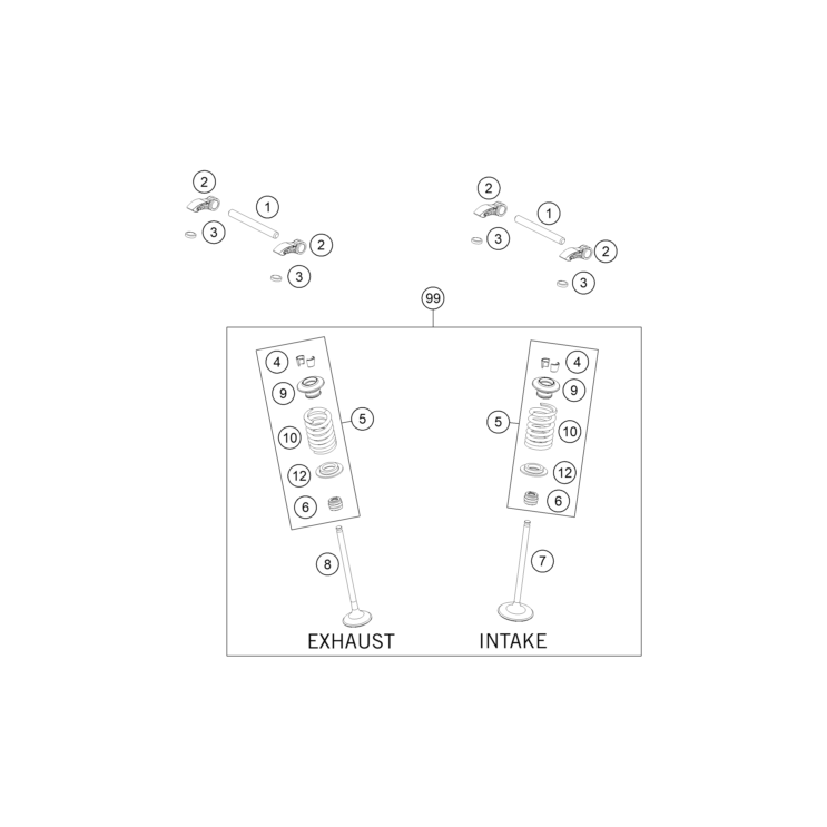 SOUPAPES HUSQVARNA 250 FE 2026