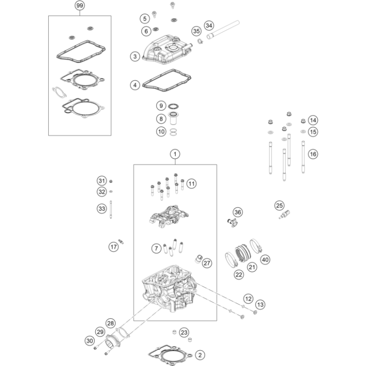 CULASSE HUSQVARNA 250 FE 2026