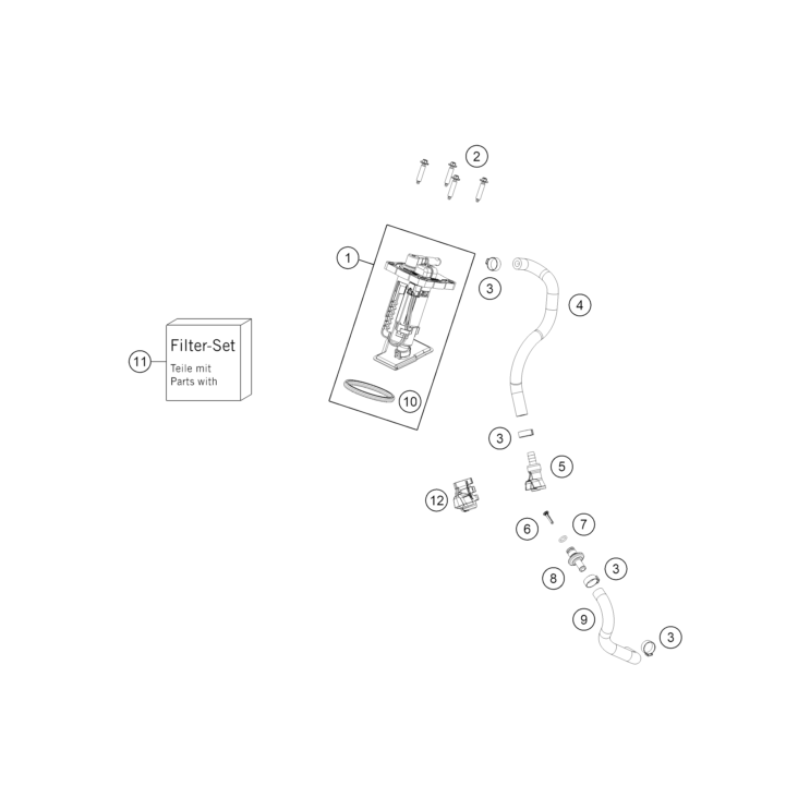 POMPE A ESSENCE HUSQVARNA 350 FE 2026