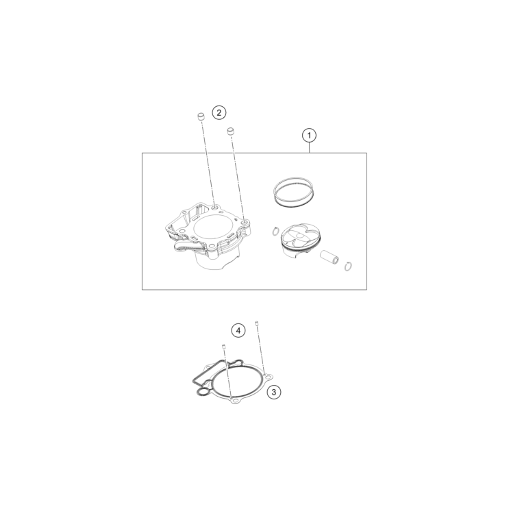 CYLINDRE HUSQVARNA 350 FE 2026