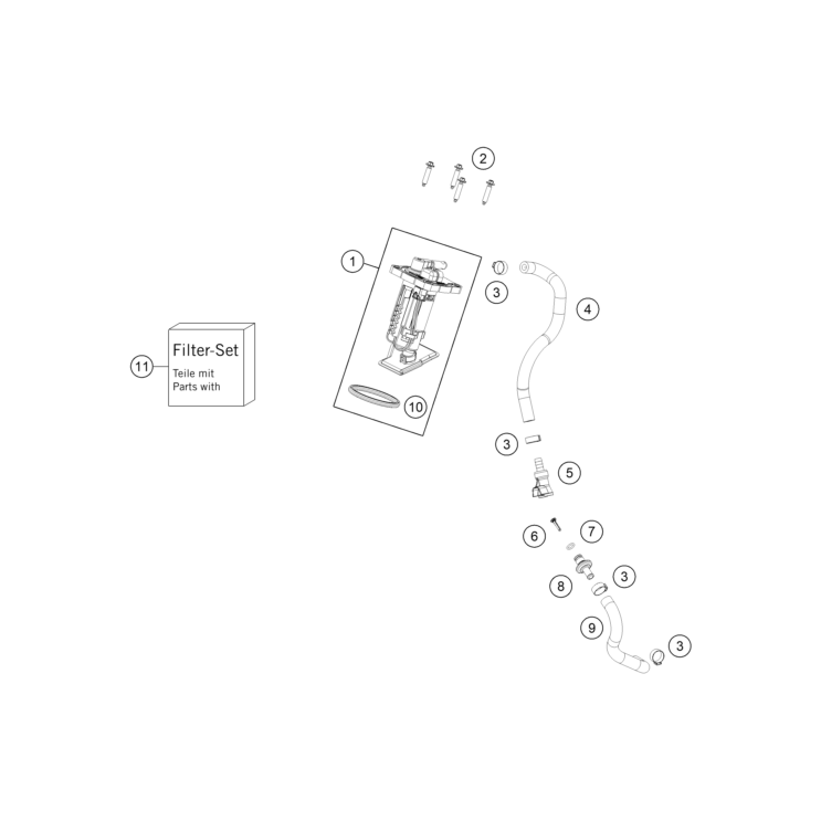 POMPE A ESSENCE HUSQVARNA 350 FE PRO 2025