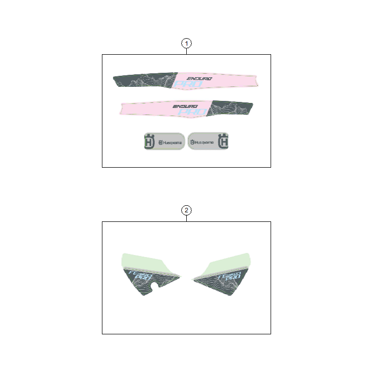 KIT DECO HUSQVARNA 350 FE PRO 2026