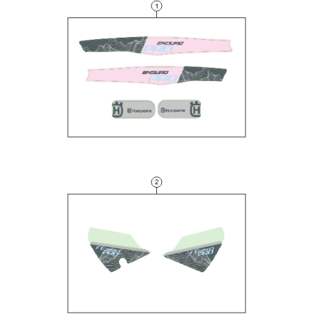 KIT DECO HUSQVARNA 350 FE...