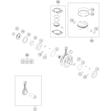 VILEBREQUIN, PISTON...