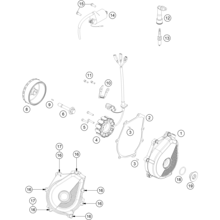 ALLUMAGE HUSQVARNA 450 FE 2026