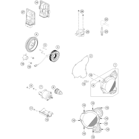 ALLUMAGE HUSQVARNA 300 PRO...