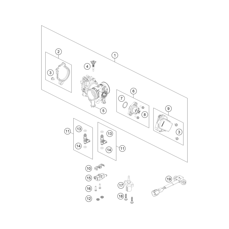 CORPS D’INJECTION HUSQVARNA 300 PRO 2026
