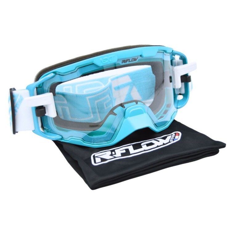 Masque R-Flow System NEXT Bleu Clair/Blanc 
