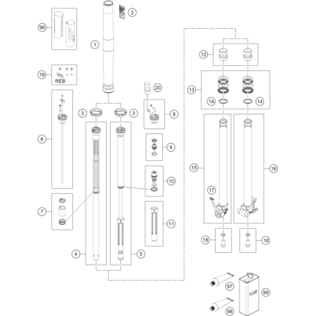 VUE ECLATEE FOURCHE ECLATEE...