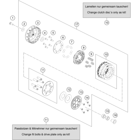 VUE ECLATEE EMBRAYAGE...