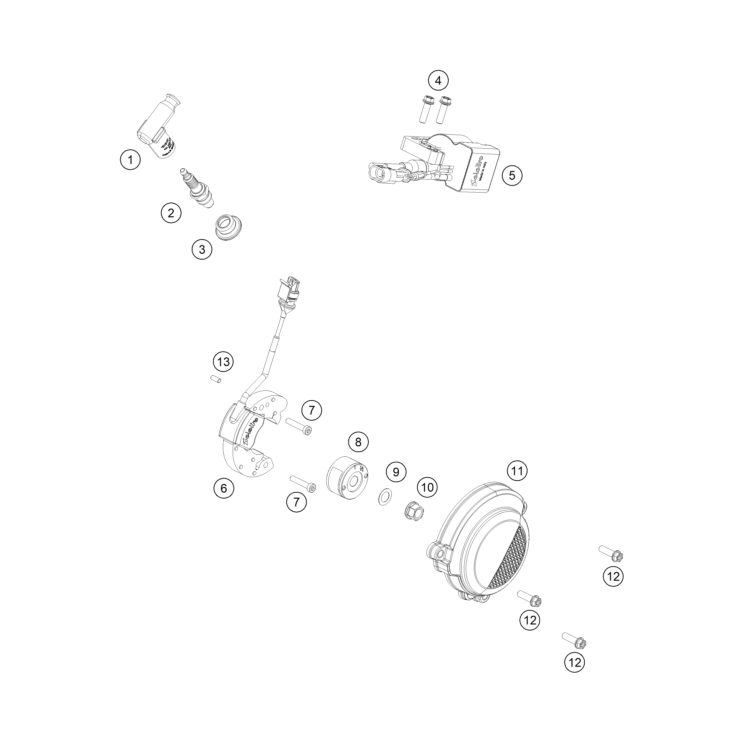 VUE ECLATEE ALLUMAGE HUSQVARNA 50 TC 2026