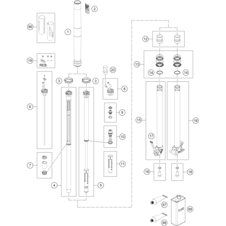 VUE ECLATEE FOURCHE ECLATEE...