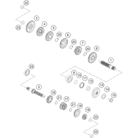 VUE ECLATEE BOITE DE...