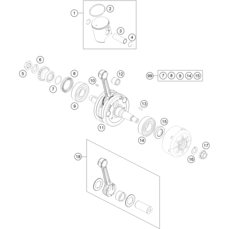 VUE ECLATEE VILEBREQUIN,...