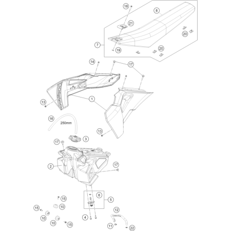 VUE ECLATEE RÉSERVOIR,...